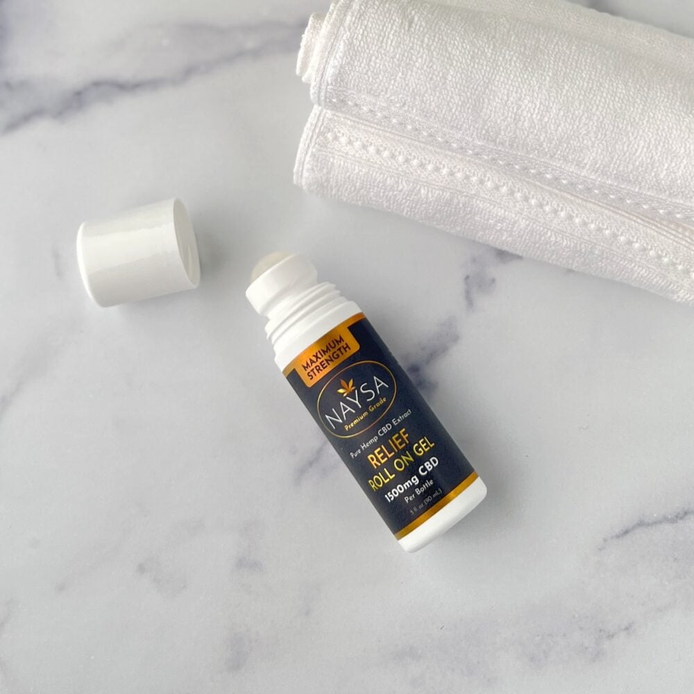 Relief Roll On Gel (with 1,500mg CBD)