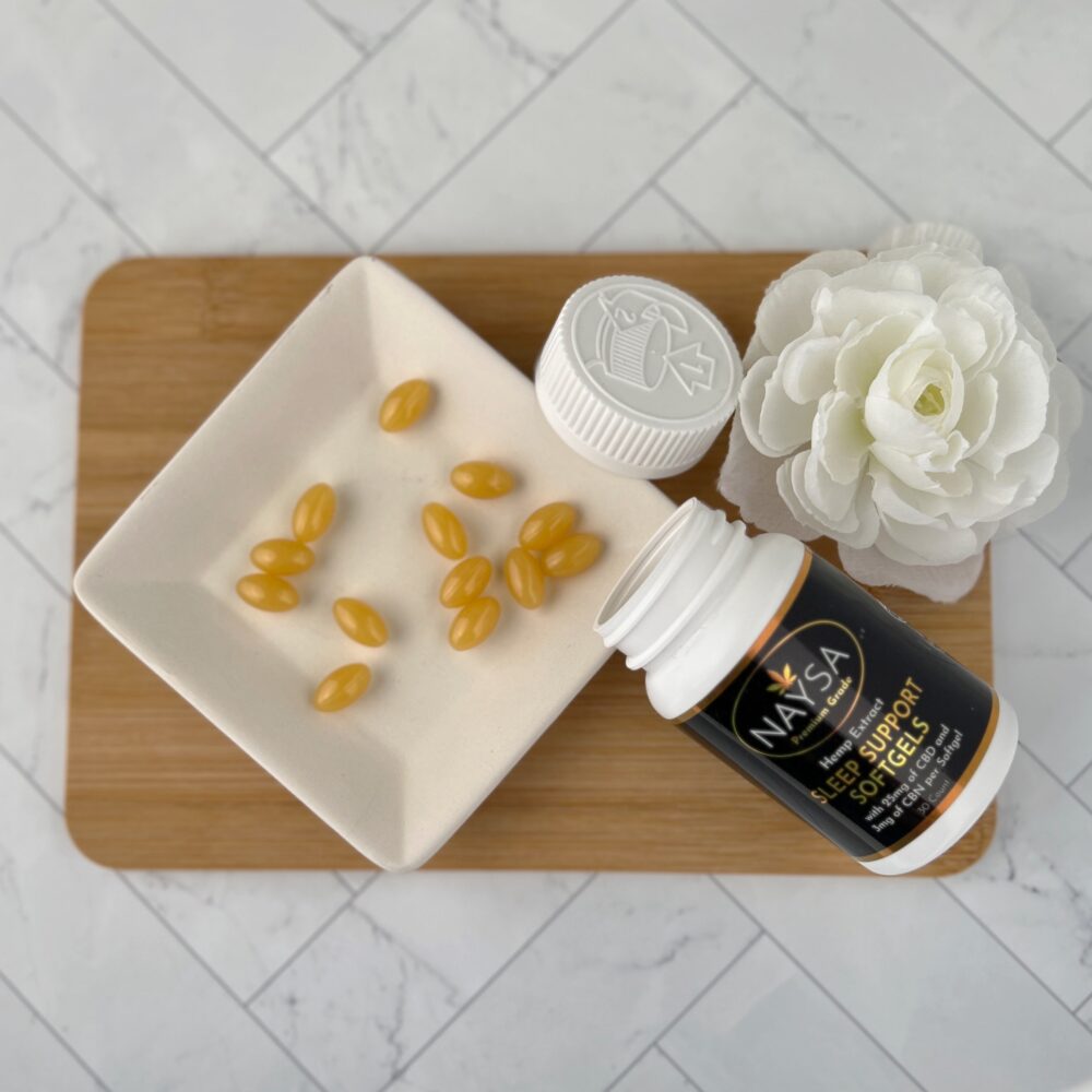 Sleep Support Softgels (with 25mg CBD & 3mg CBN)